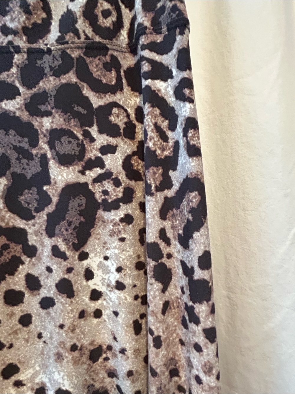 Coco Bianco Leopard Print Maxi Skirt in Brown and Black - Picture 3 of 4